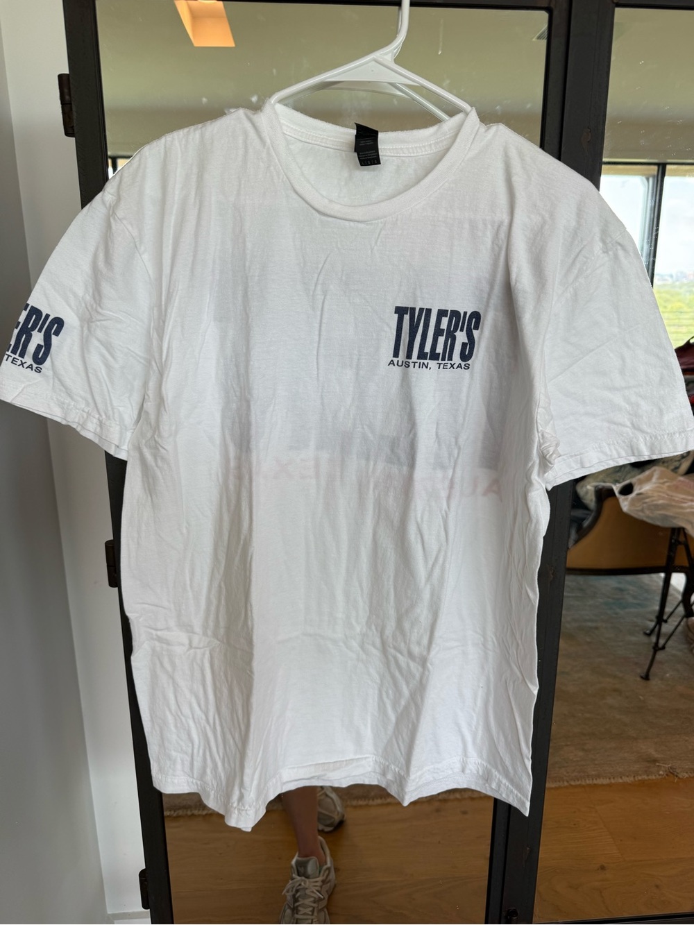Austin Texas White Tyler’s Short Sleeve Tee
